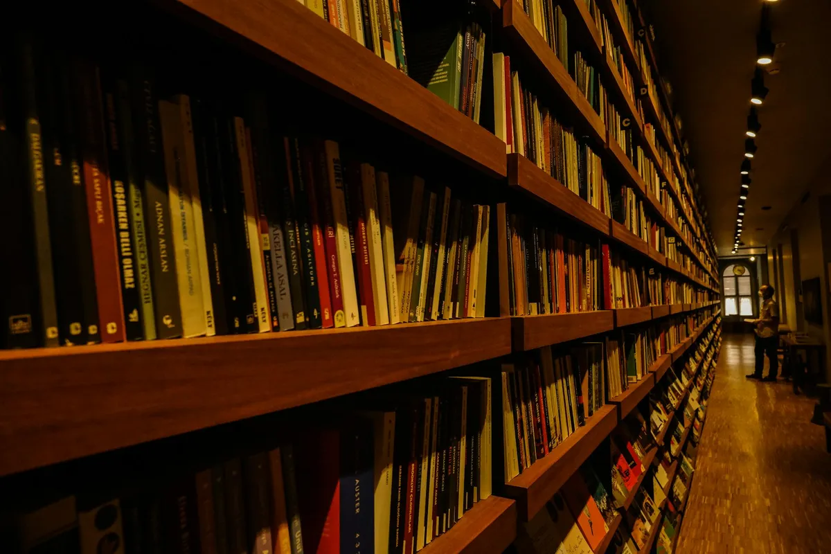 A considered home library